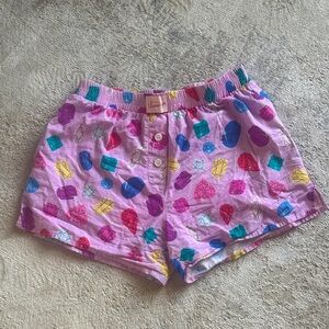 In My Sundays- Bejeweled In Amethyst boxer shorts, size M